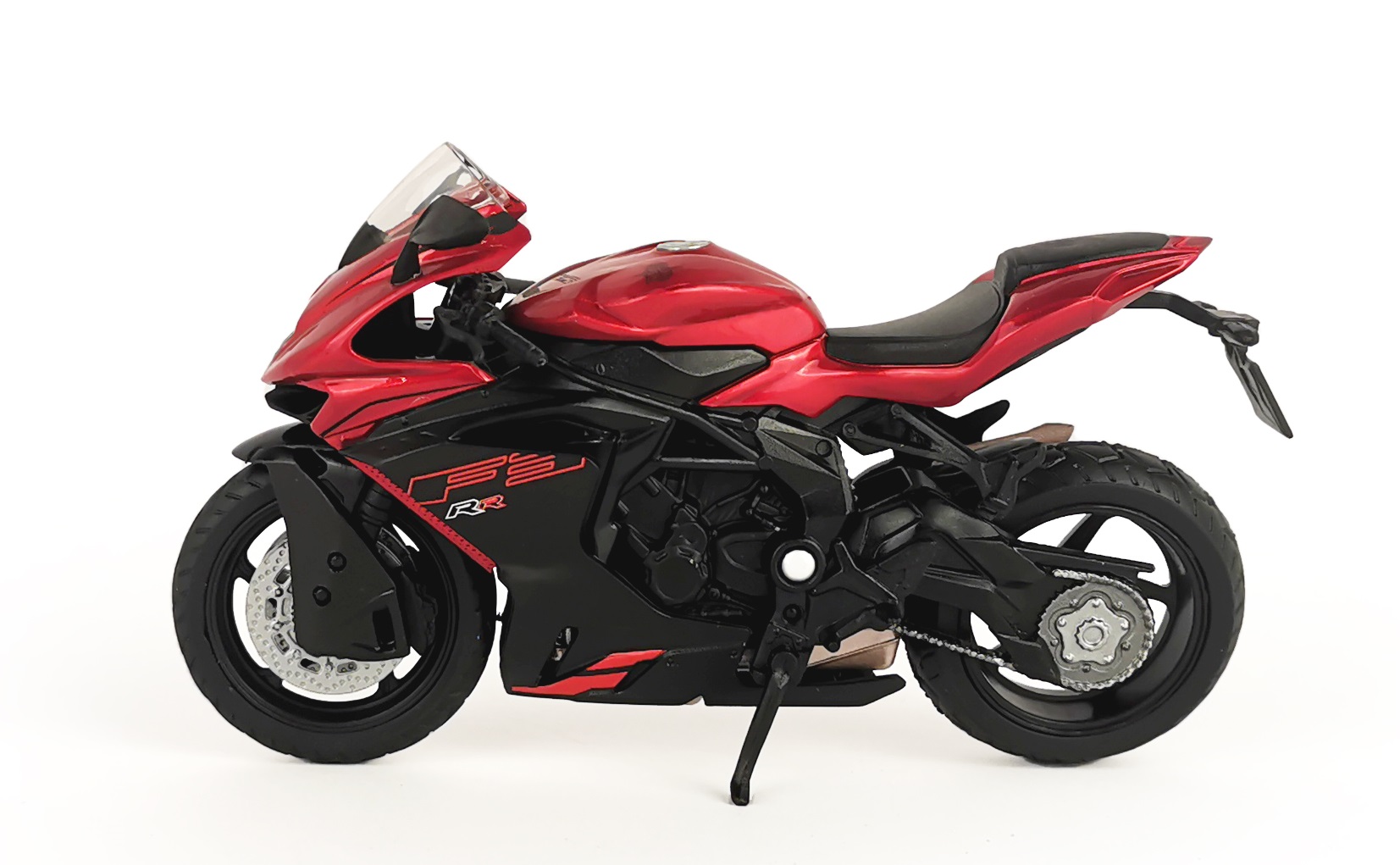 Мотоцикл Welly 1:18 MV Agusta F3RR красный 12861PW - фото 4