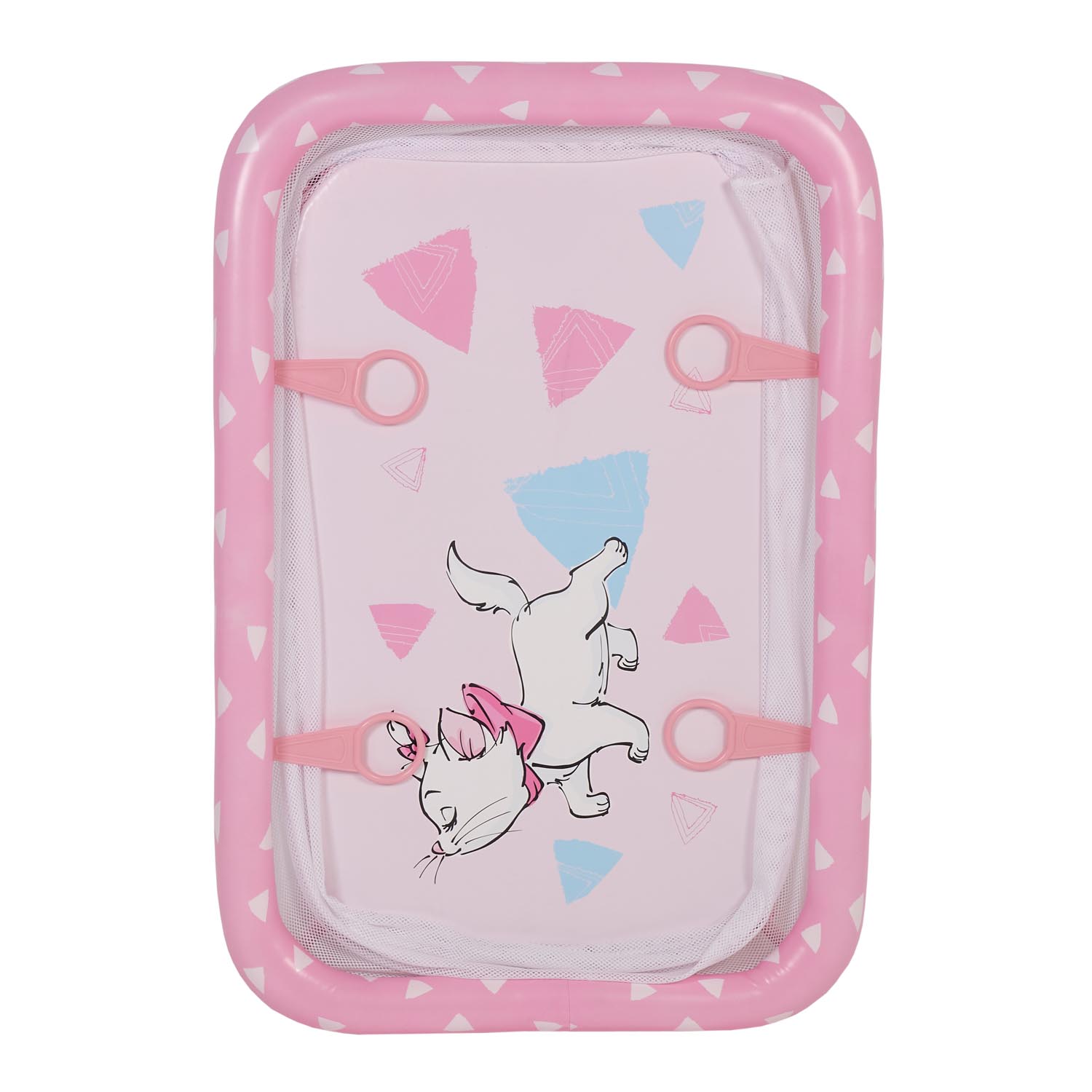 Манеж Polini kids Disney baby Classic Кошка Мари Розовый 0002252-2 - фото 7