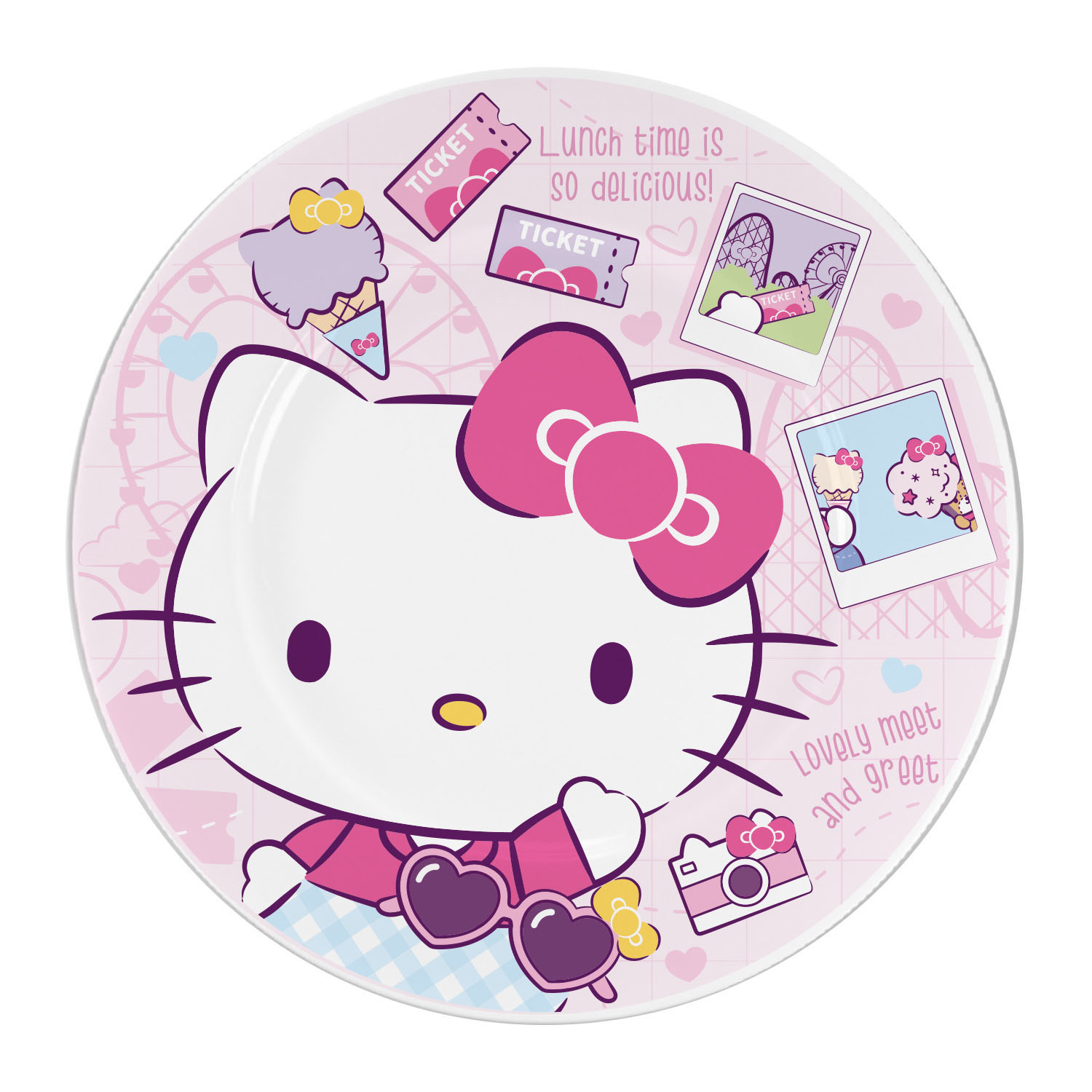 Набор посуды ND Play Hello Kitty 3 предмета в подарочной упаковке 311009 - фото 3