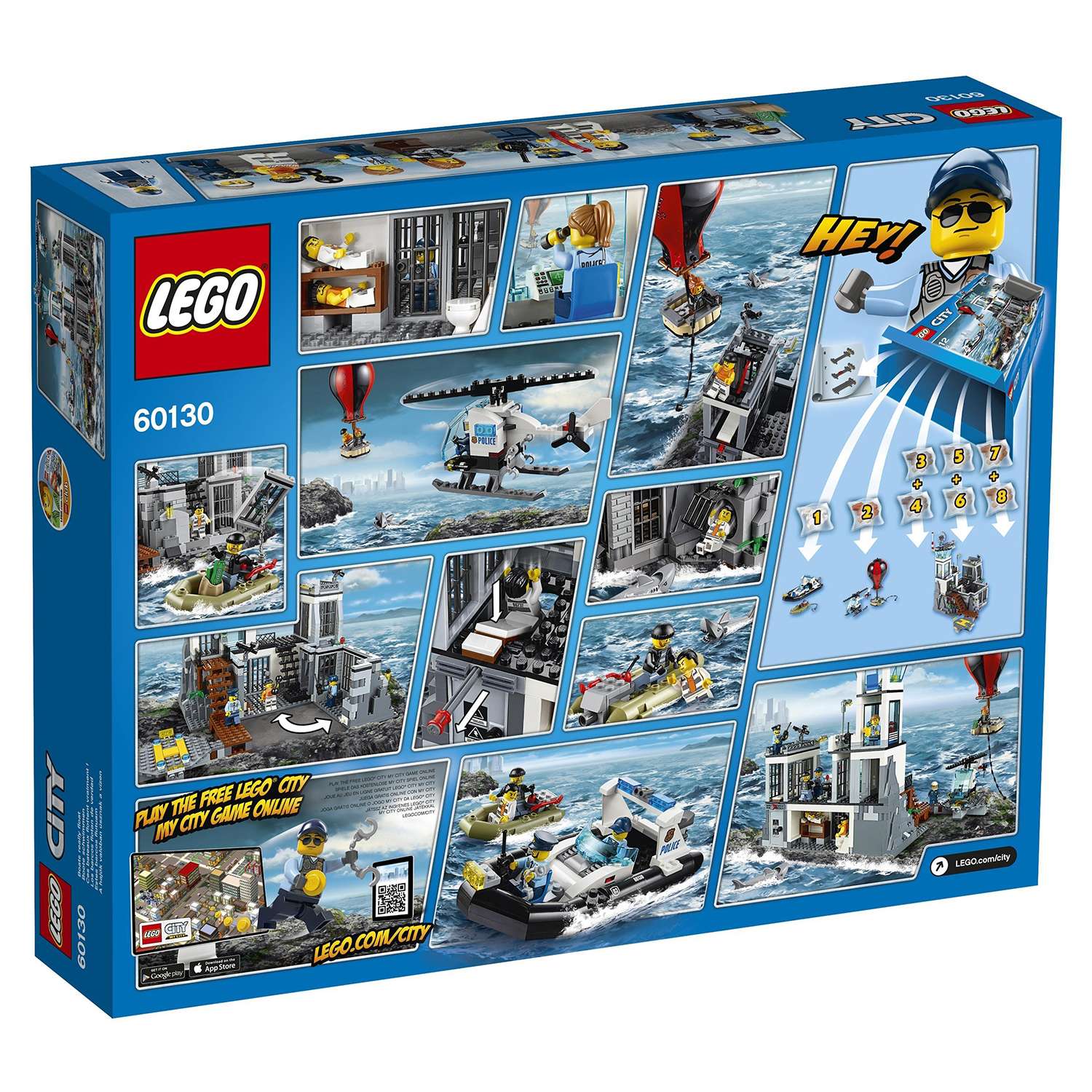 Конструктор LEGO City Police Остров-тюрьма (60130) - фото 2