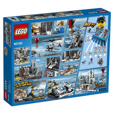 Конструктор LEGO City Police Остров-тюрьма (60130)