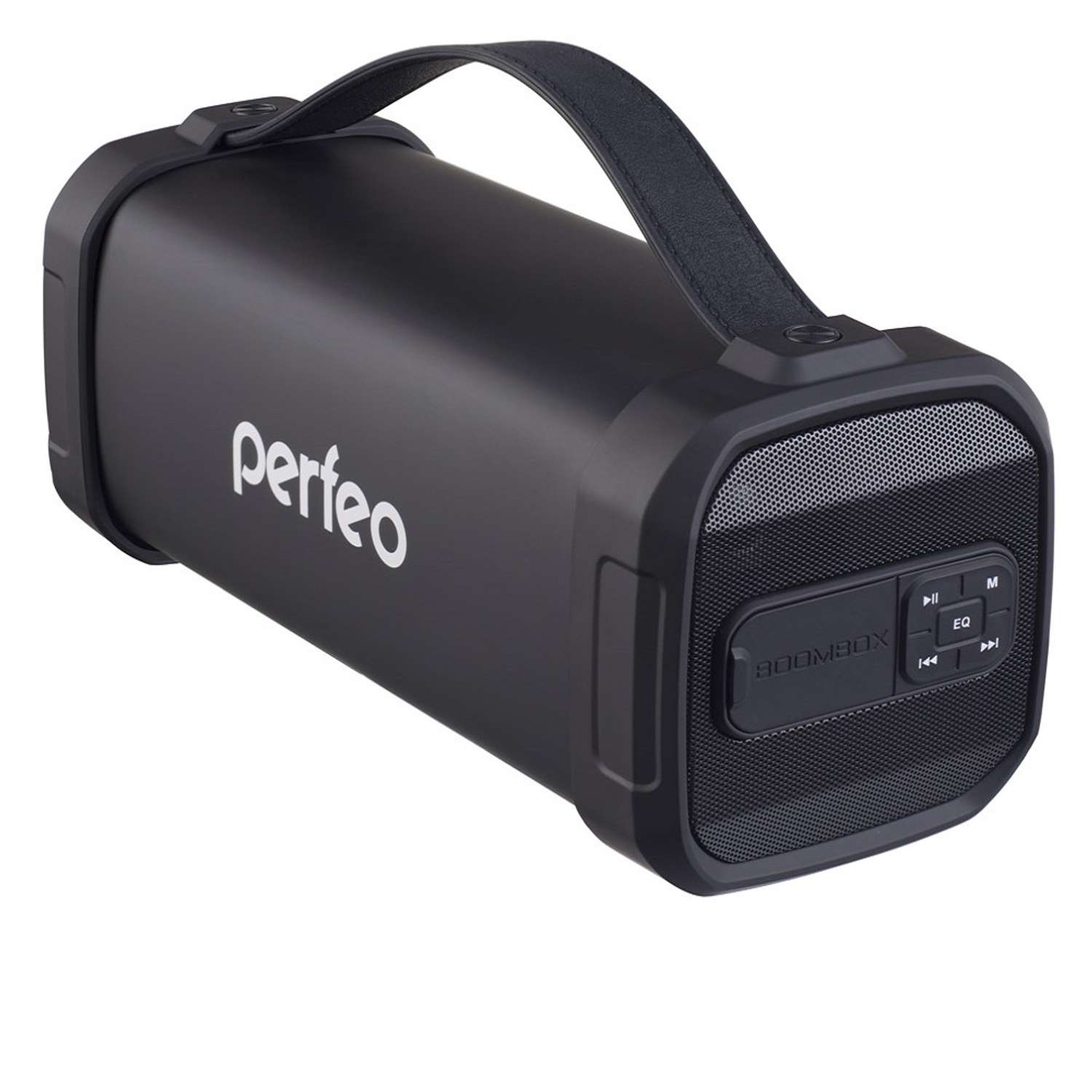 Беспроводная колонка Perfeo PF A4319 FM MP3 microSD USB EQ AUX мощность 10Вт 2200mAh черный - фото 1