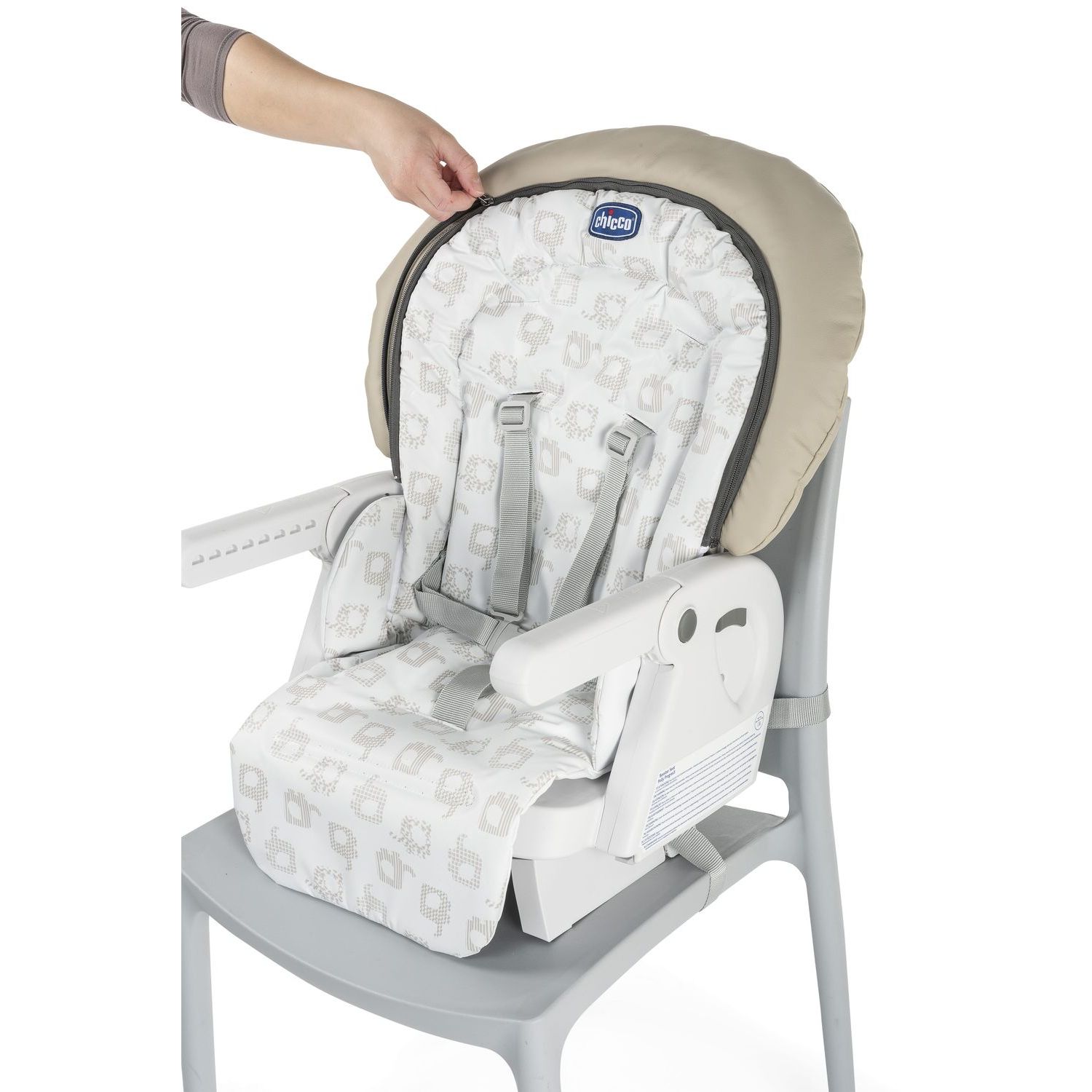 Стульчик Chicco Polly Progress5 Beige - фото 9