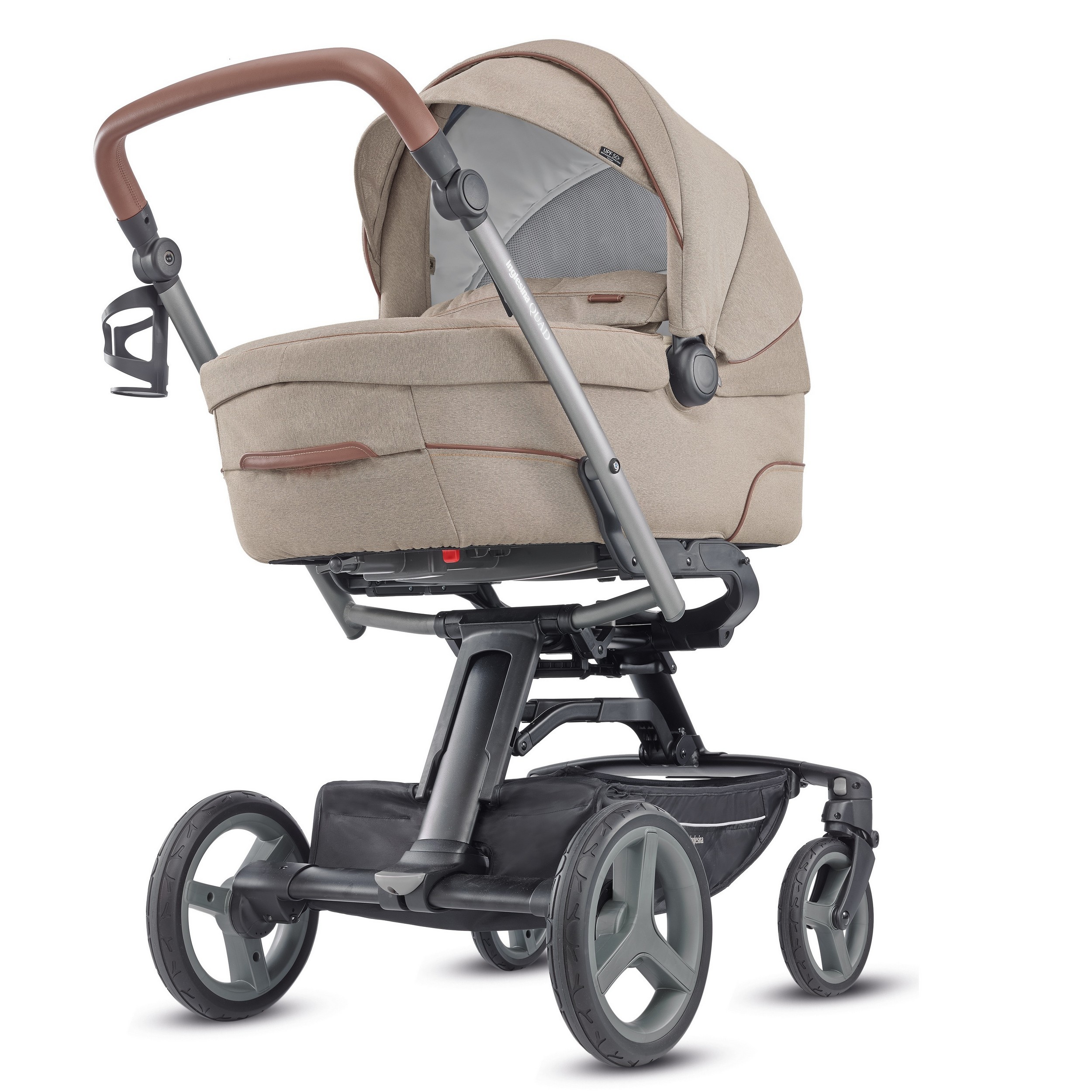 Коляска 2в1 Inglesina Quad System Duo Rodeo Sand KA60K0RDS2 - фото 1