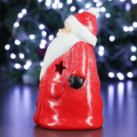 Фигура Хорошие сувениры с подсветкой «Дед Мороз» 11х9х15см