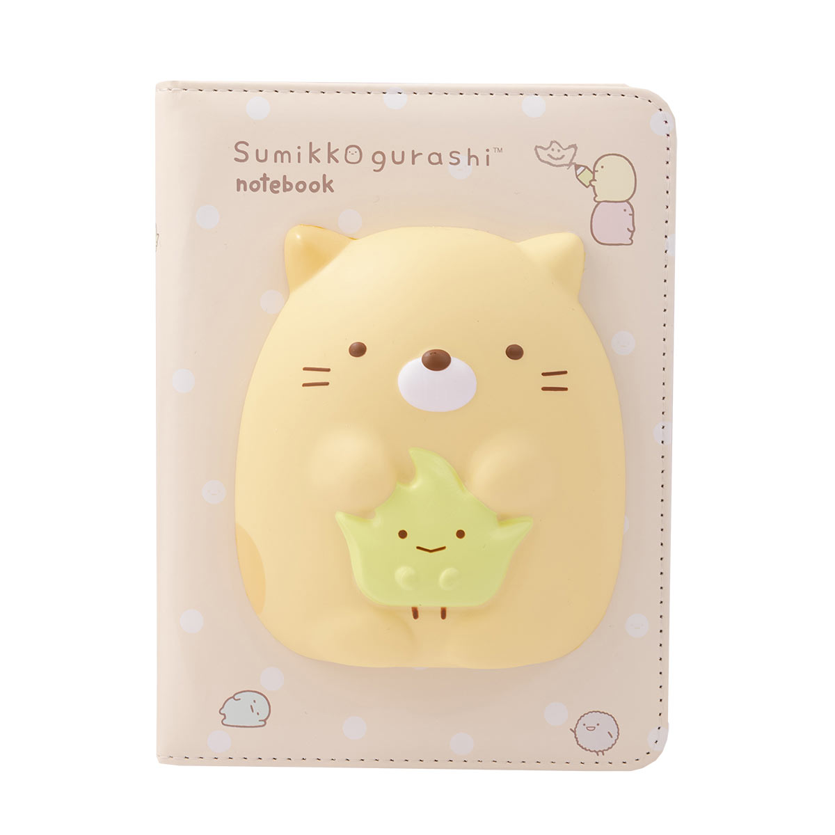 Блокнот со сквишем Михи-Михи Sumikko Gurashi формат А5 - фото 1