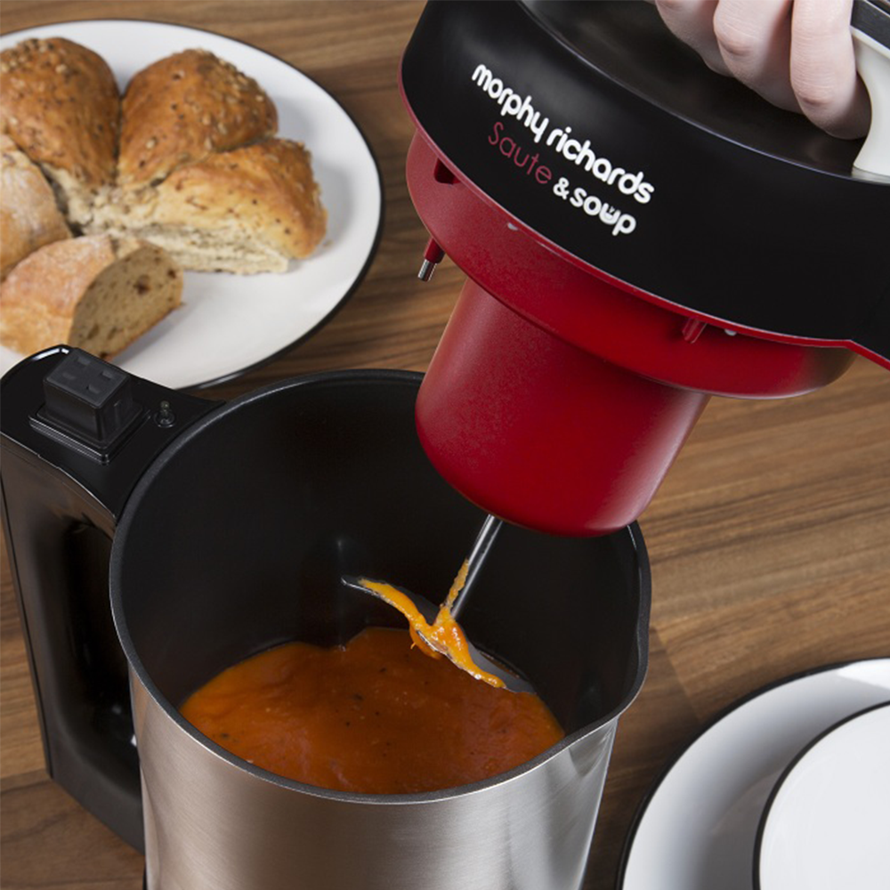 Суповарка-блендер Morphy Richards Saute and Soup 501014EE купить по цене  10191 ₽ в интернет-магазине Детский мир