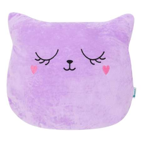 Подушка Крошка Я Кошка фиолетовая