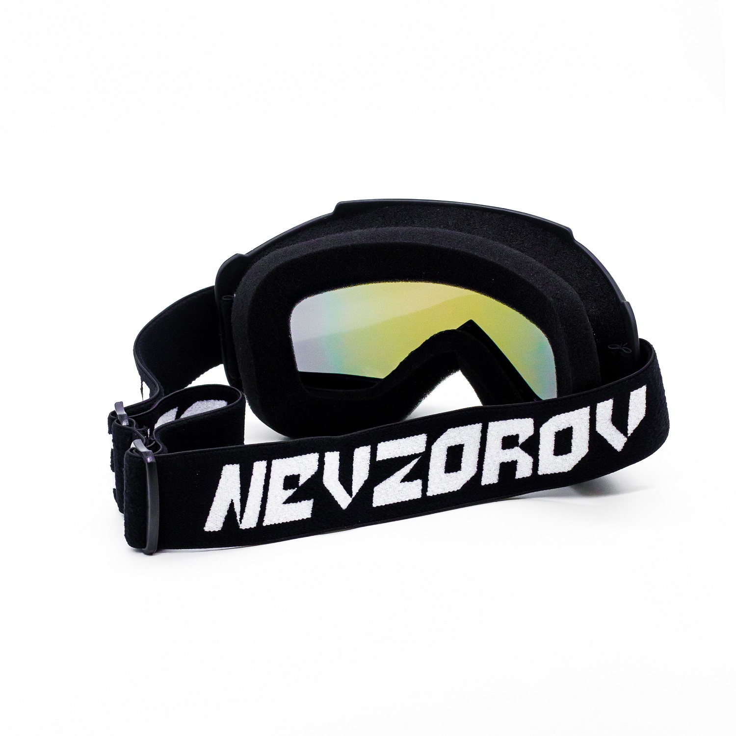 Очки горнолыжные NEVZOROV Pro оправа черная с цветной линзой - фото 5