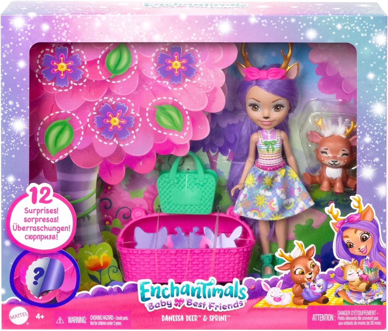 Набор игровой Enchantimals Лучшие друзья HLK84 - фото 2