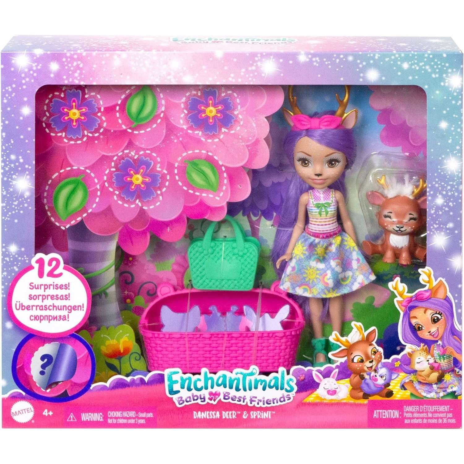 Набор игровой Enchantimals Лучшие друзья HLK84 - фото 2