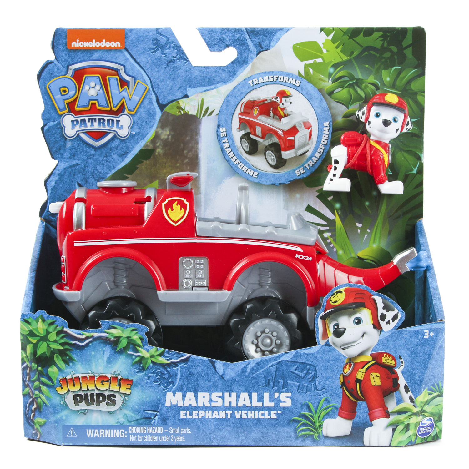 Набор игровой Paw Patrol Jungle Pups Marshall 6067759 - фото 2