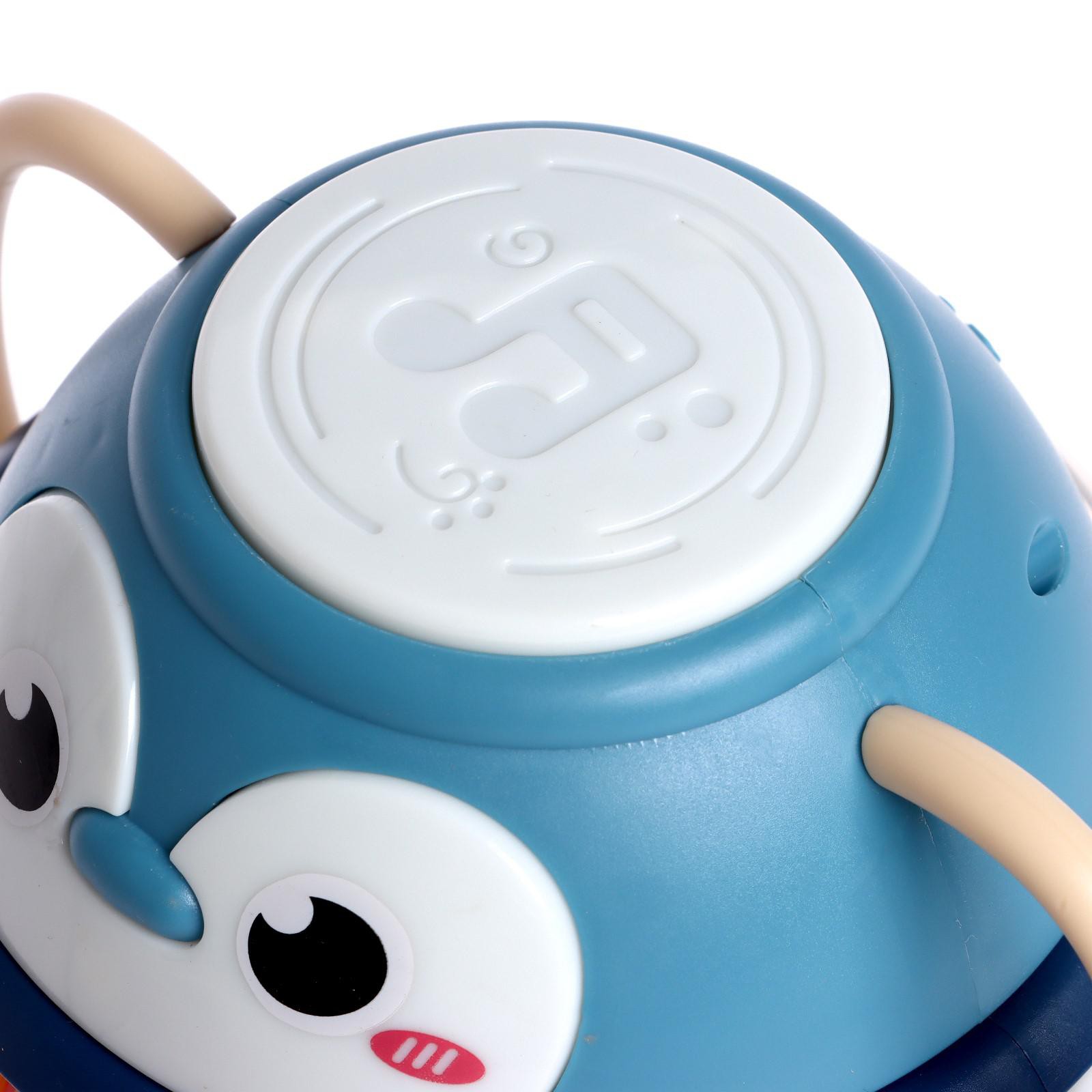 Музыкальная игрушка Zabiaka «Малыш Пингви» с подвижными элементами звук свет цвет синий - фото 5