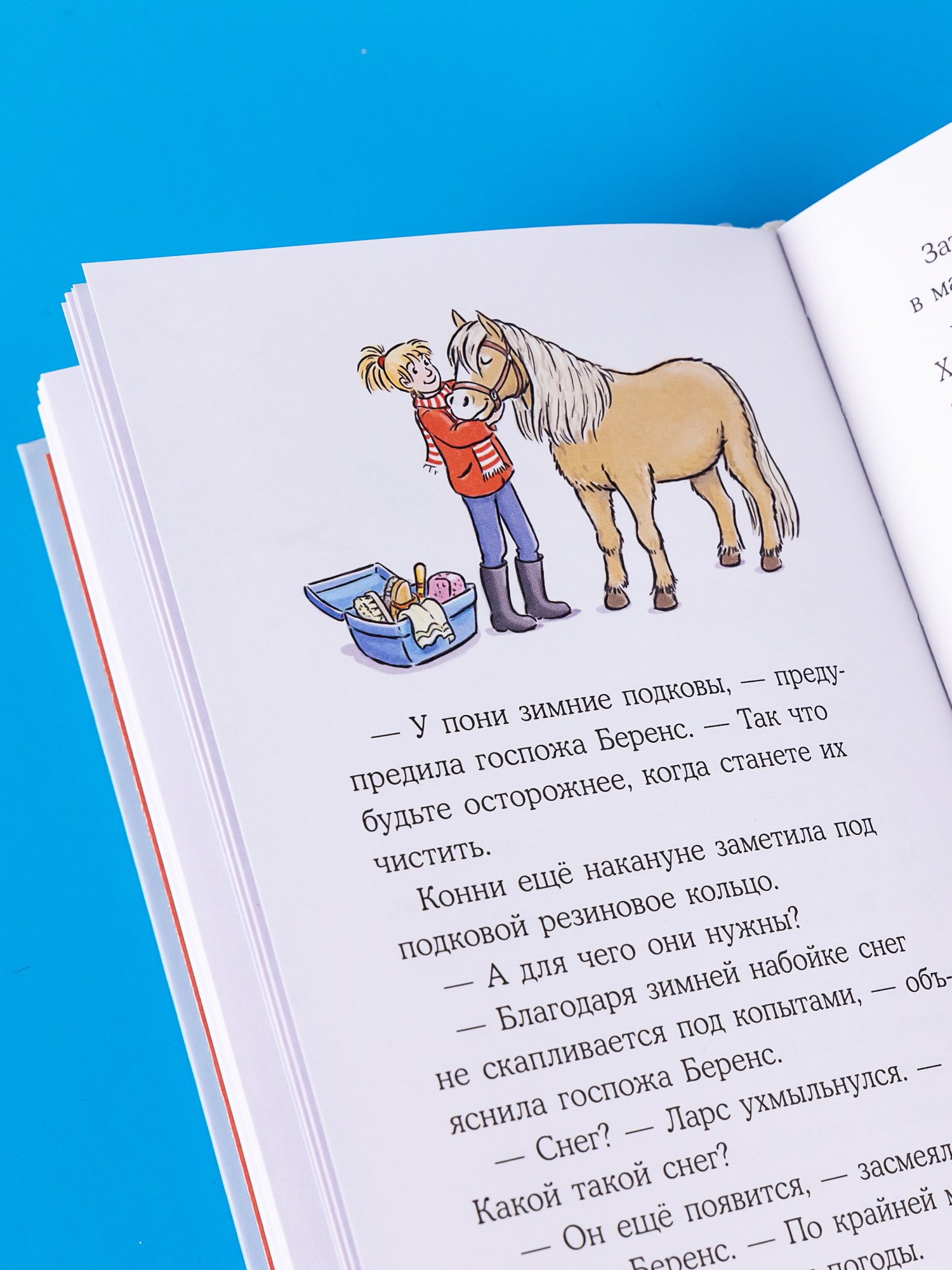 Книга Альпина. Дети Зимние приключения на конюшне - фото 7