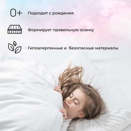 Матрас беспружинный AmaroBaby Magic sleep 125*75*11см