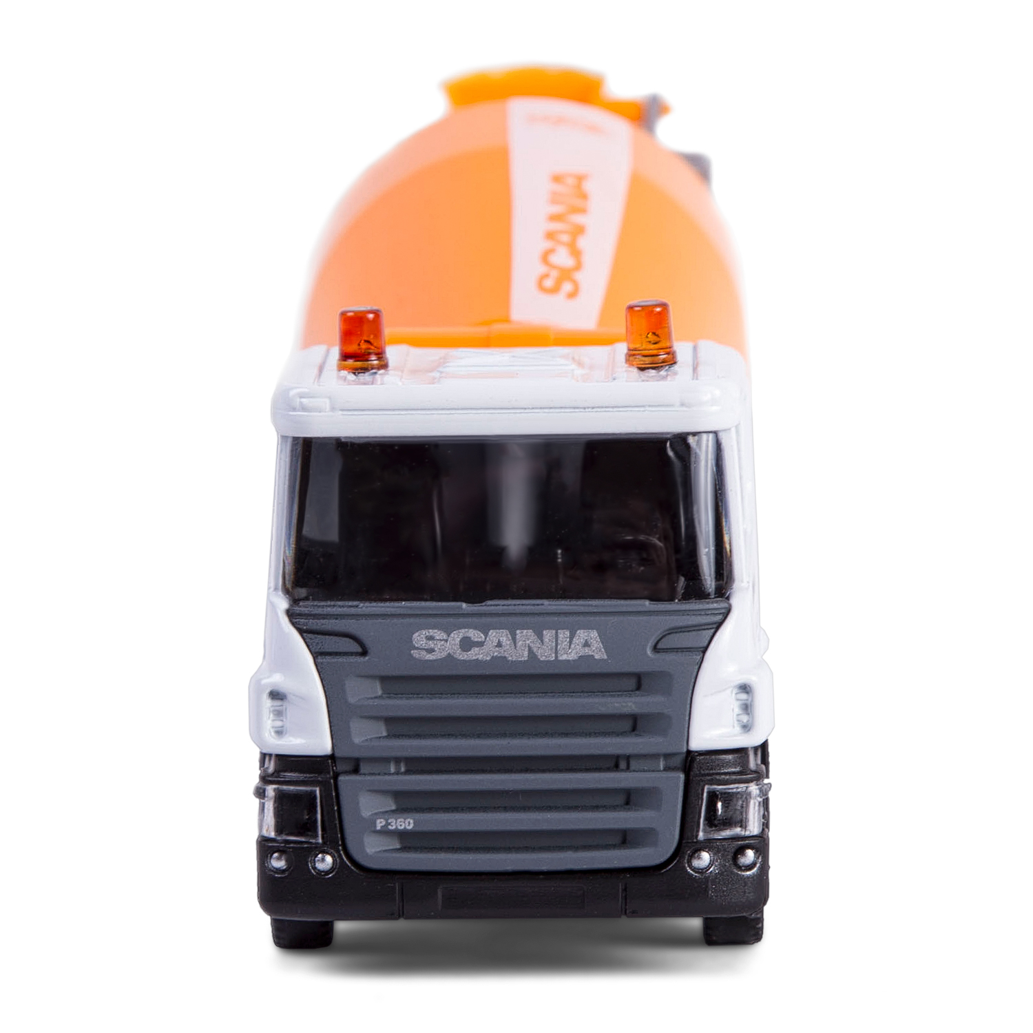 Машина металлическая - Бетономешалка Scania, Rmz City, 1:64