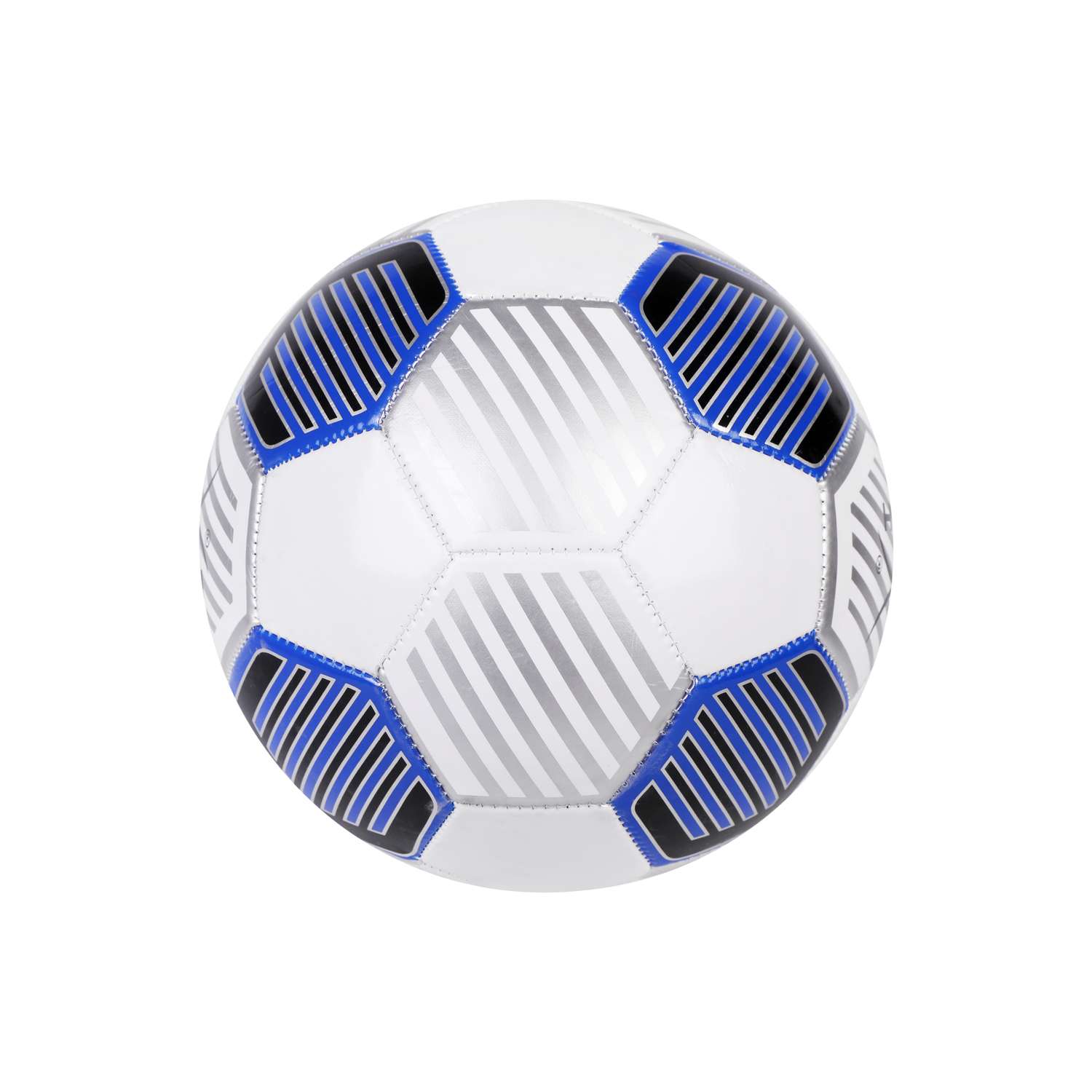 Мяч футбольный X-Match 1 слой PVC 1.6 мм. - фото 1