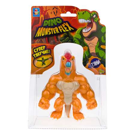 Игрушка-тягун 1Toy Monster Flex Dino Дилофозавр Т22691-10