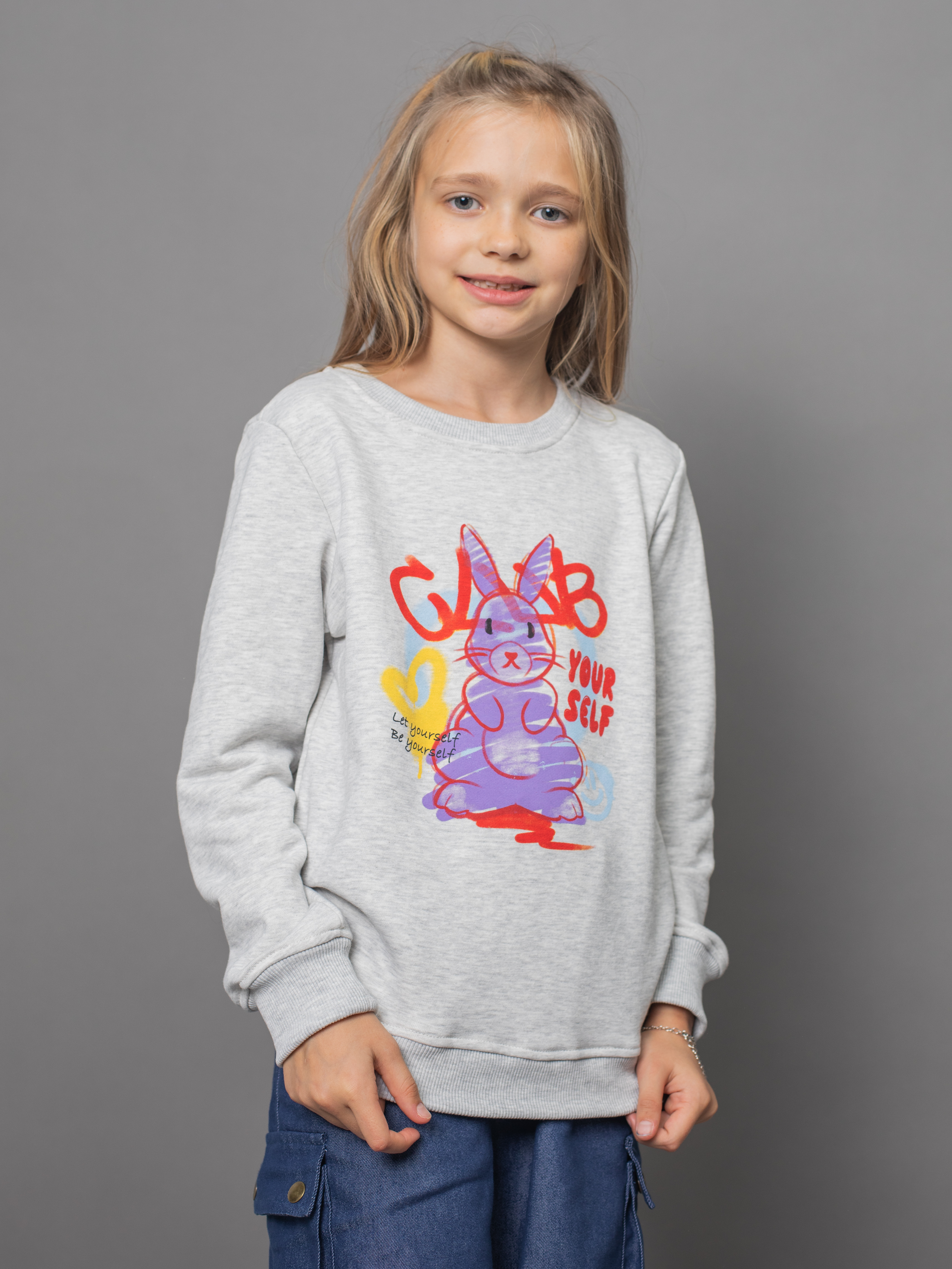 Свитшот KristiKlo KK-SW-23-sweatshirt-gray - фото 2