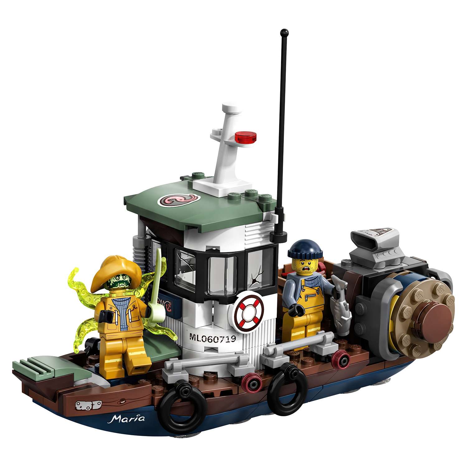 Конструктор LEGO Hidden Side Старый рыбацкий корабль 70419 - фото 13