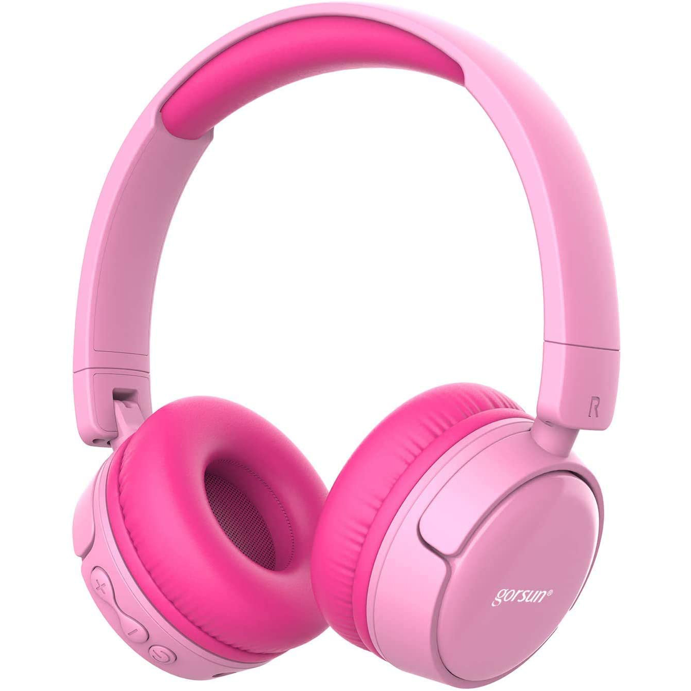 Наушники Gorsun E62 pink bluetooth - фото 1