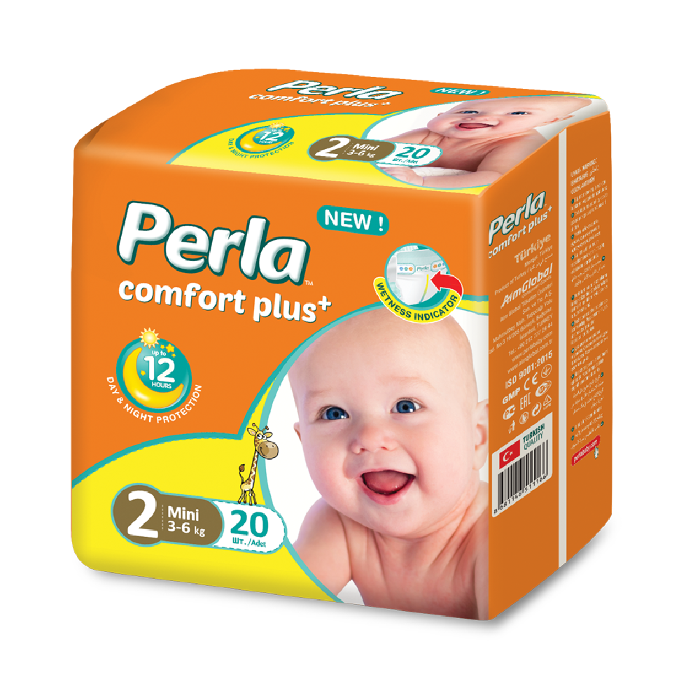 Подгузники Perla Eco 20 шт. 2 - фото 1