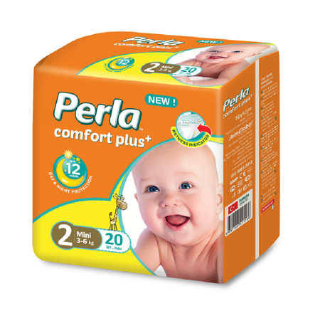 Подгузники Perla Eco 20 шт. 2