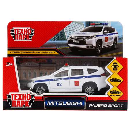 Машина Технопарк Mitsubishi Pajero Sport Полиция 297505