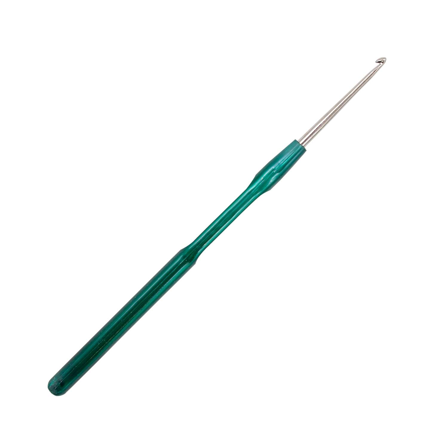 Крючок для вязания Pony из нержавеющей стали с пластиковой ручкой 1.75 мм 14 см 58906 - фото 2