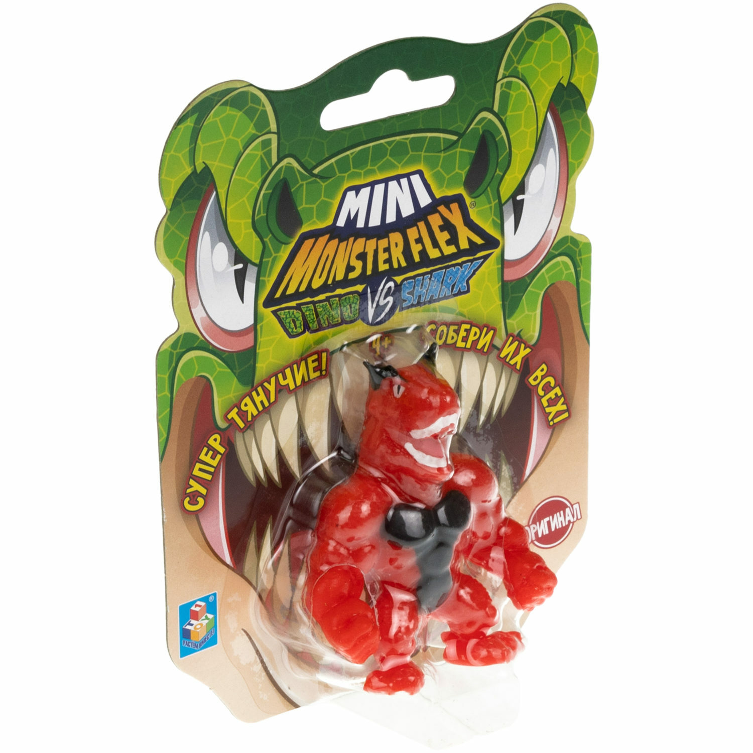 Игрушка-антистресс Monster flex mini dino и shark Тауро 7см - фото 5