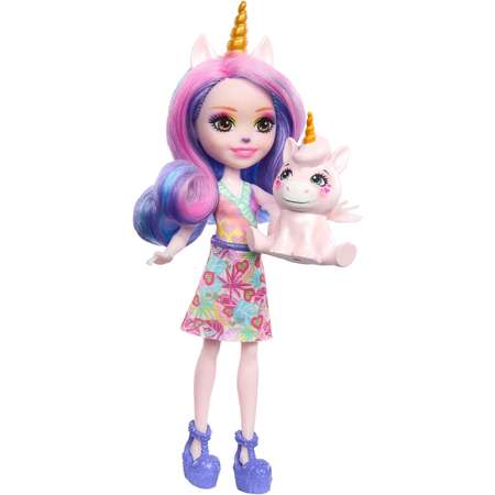 Кукла мини Enchantimals Ulia Unicorn and Pacifica