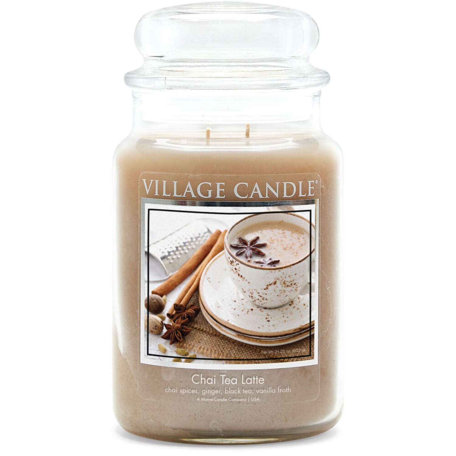 Свеча Village Candle ароматическая Имбирный Чай 4260448 - фото 1
