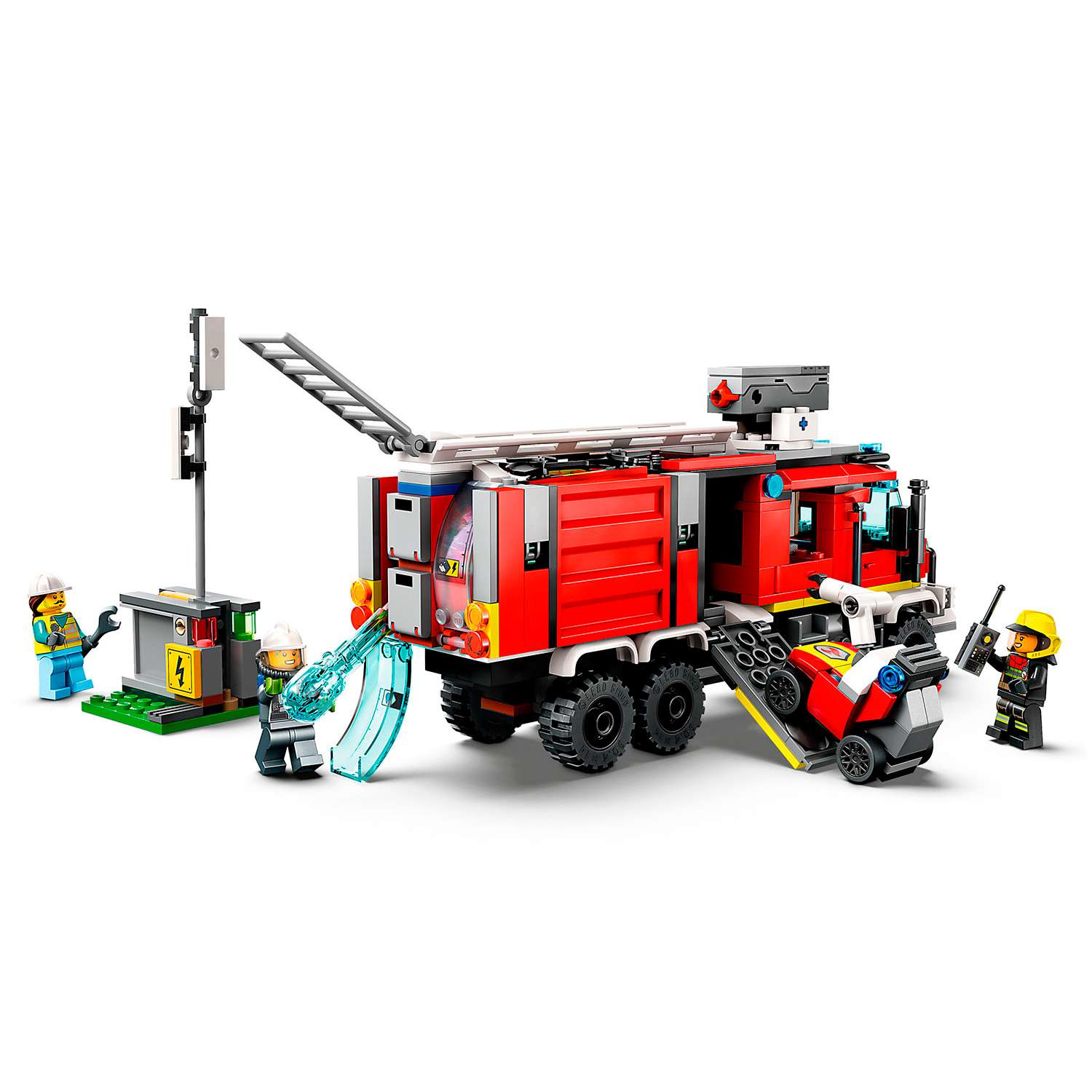 Конструктор детский LEGO City Пожарная машина 60374 - фото 3