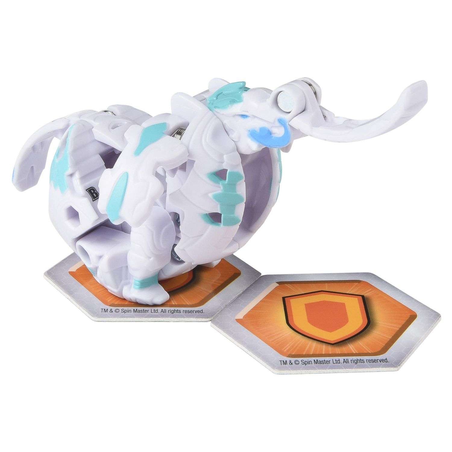 Фигурка-трансформер Bakugan S2 Mammoth White 6055868/20124289 - фото 3