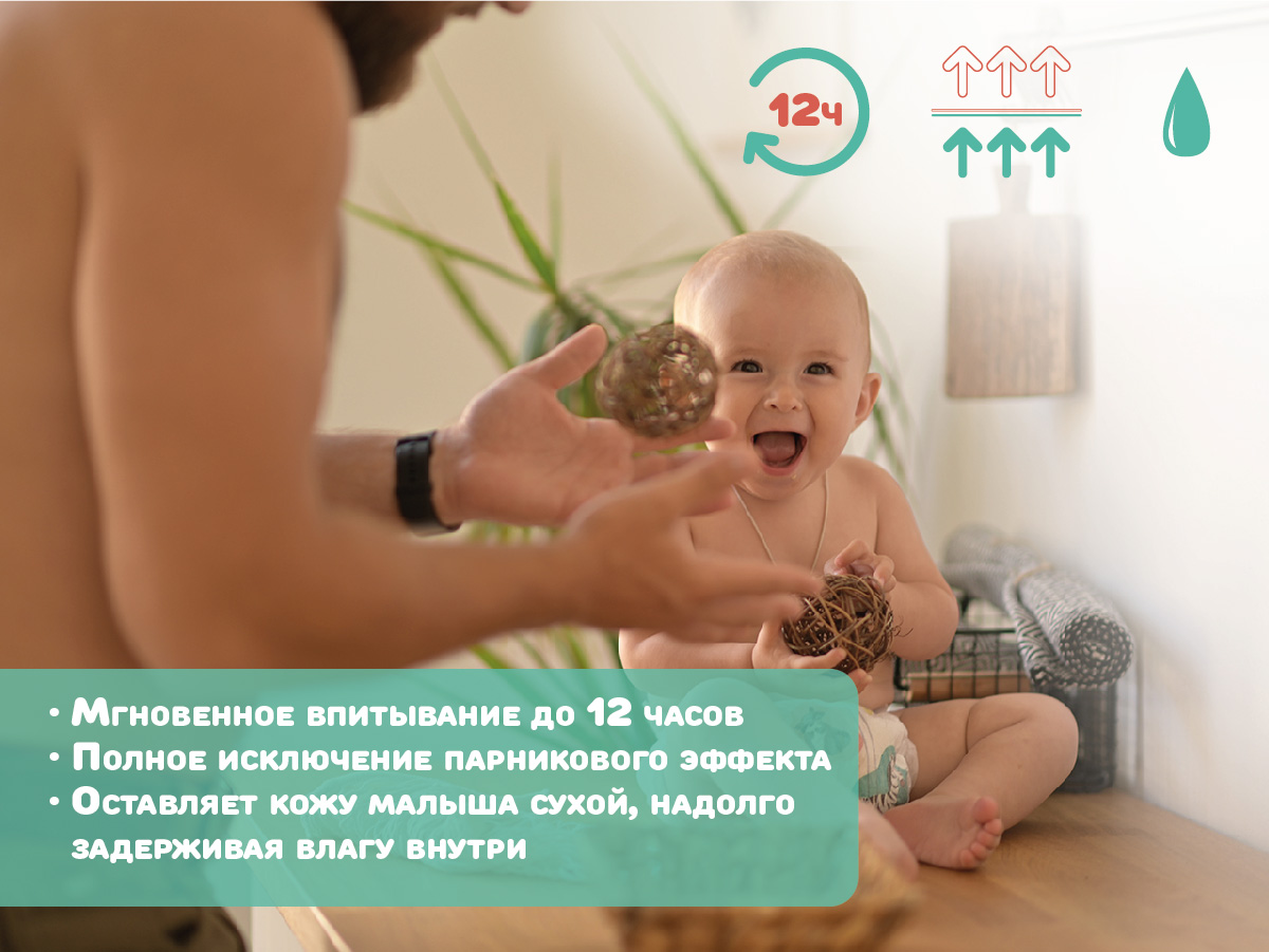 Трусики INOCHIBABY M 64 шт. - фото 3