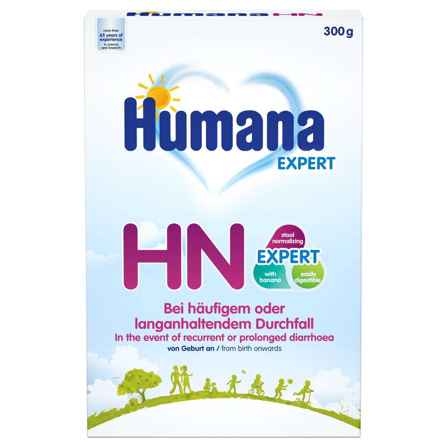 Смесь Humana Эксперт HN низколактозная 300г с 0месяцев Humana - фото 1