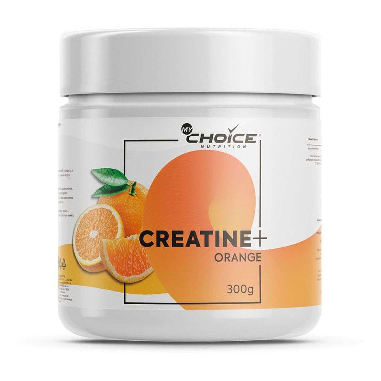 Напиток растворимый MyChoice Nutrition Creatine+ апельсин 300г - фото 1