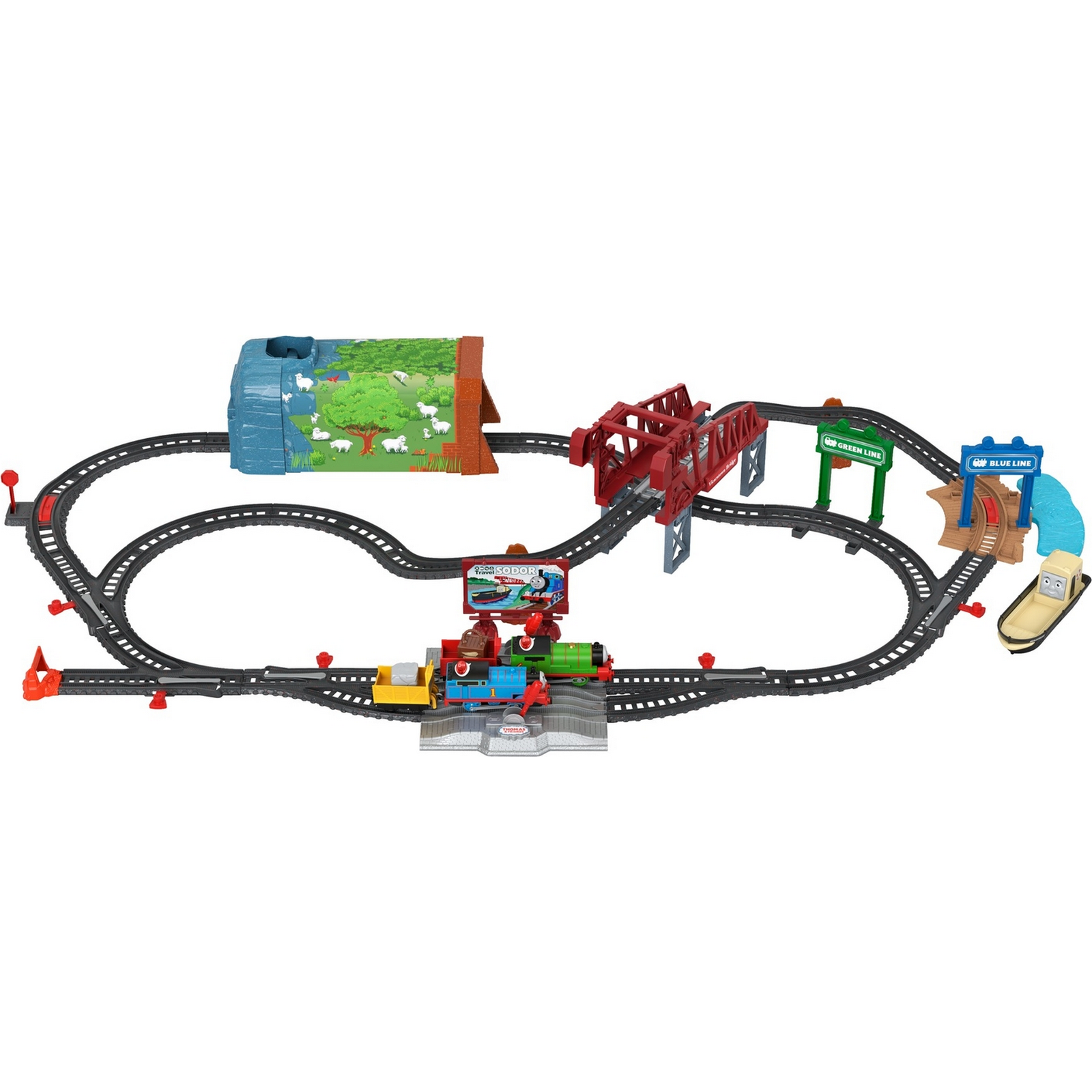 Набор игровой Thomas & Friends Трек-мастер День на острове Содор GVL59 GVL59 - фото 11