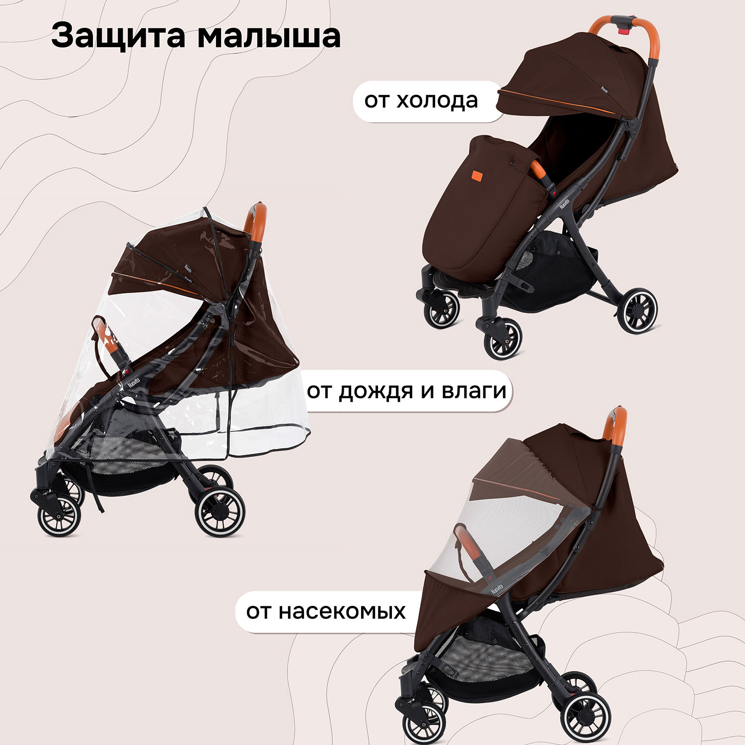 Коляска прогулочная Nuovita Jazz - фото 12
