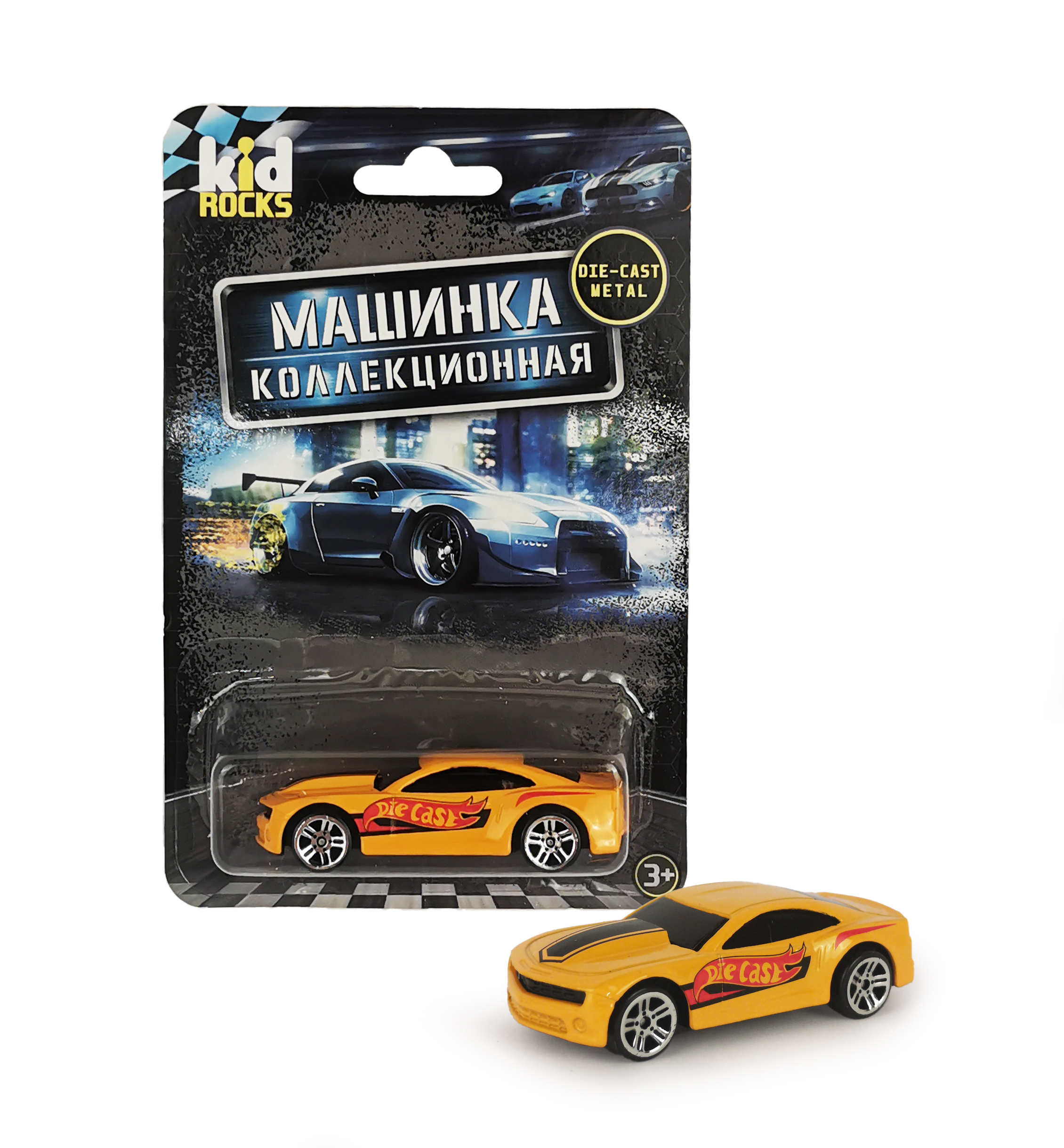 Автомобиль Kid Rocks без механизмов в ассортименте YK-2310 - фото 2