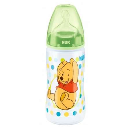 Бутылочка Nuk Disney First Choice Plus 300мл Зеленая