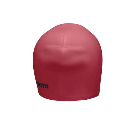 Шапочка для плавания LC-03 Atemi для длинных волос силикон объём 56-64 см цвет красный