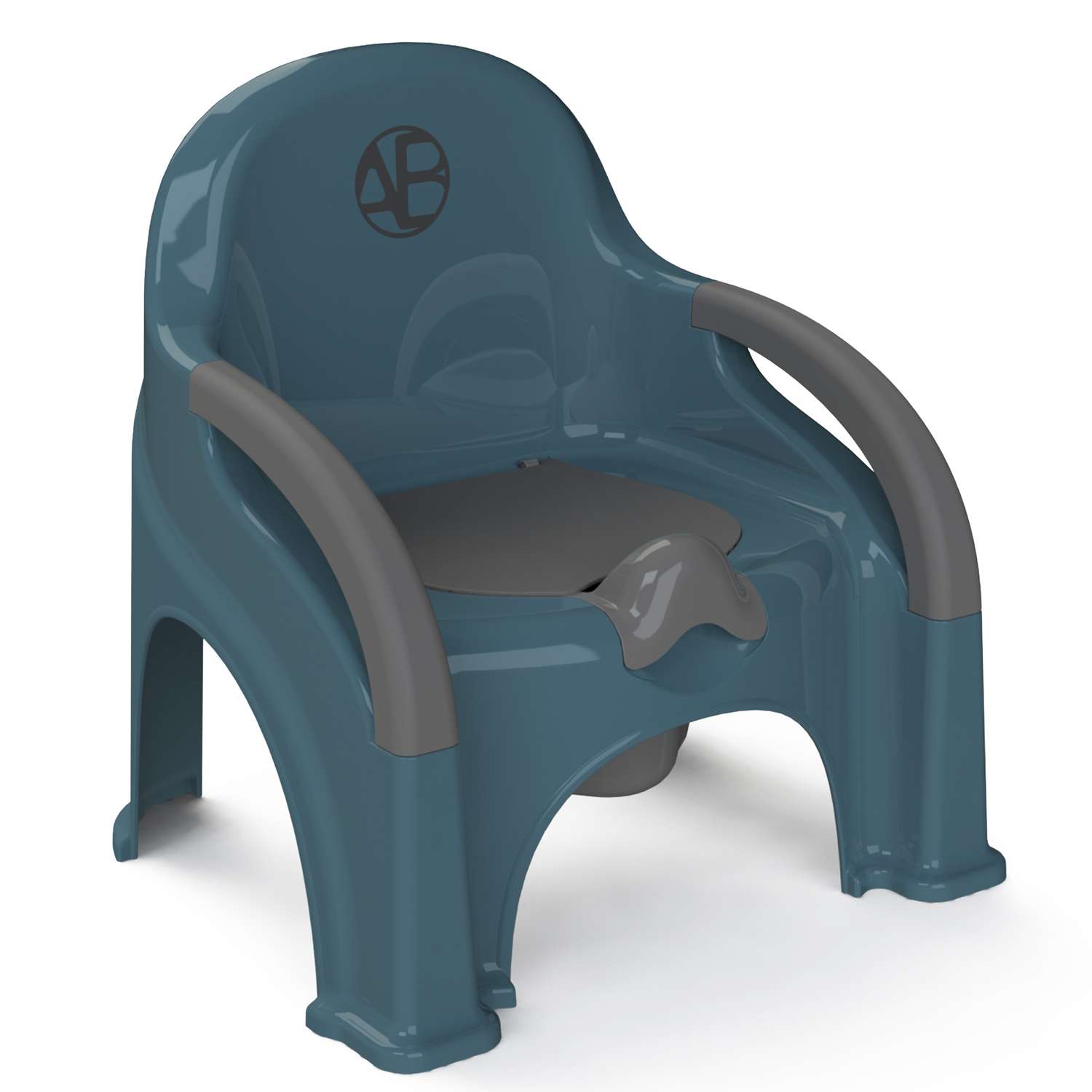 Горшок-стул AmaroBaby Baby chair бирюзовый - фото 7