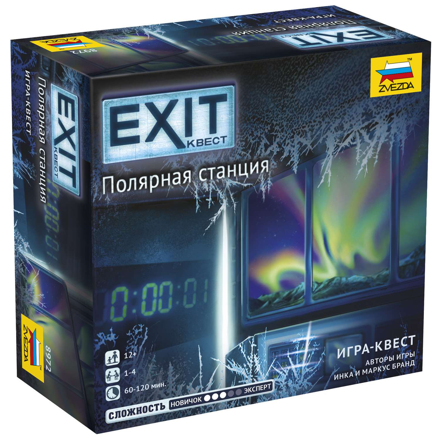 Игра настольная Звезда Exit Полярная станция 8972 - фото 1