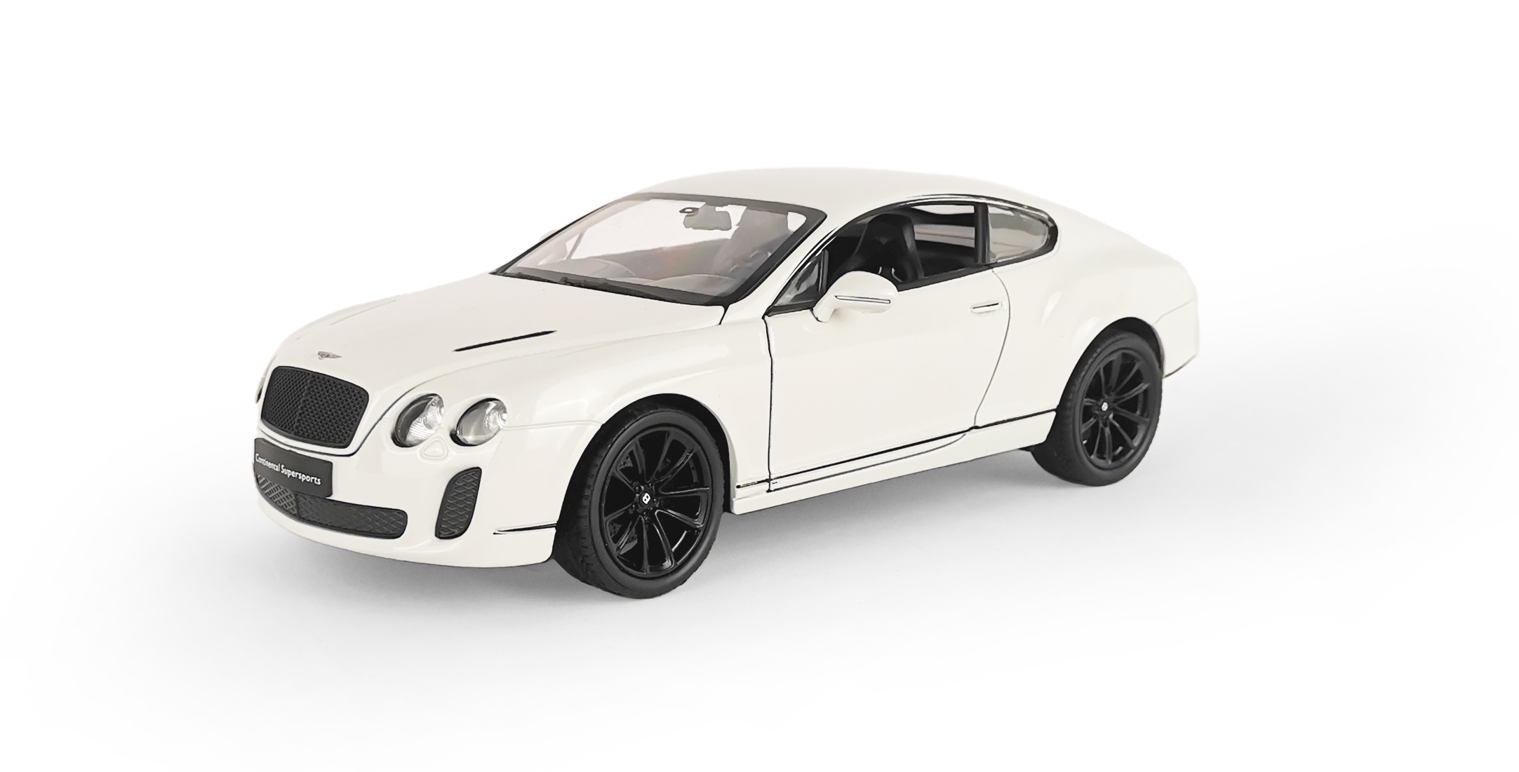 Машинка Welly 1:24 Bentley Continental Supersports белая 24018W - фото 5