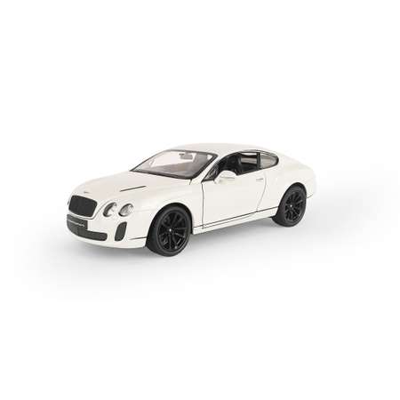 Машинка Welly 1:24 Bentley Continental Supersports белая