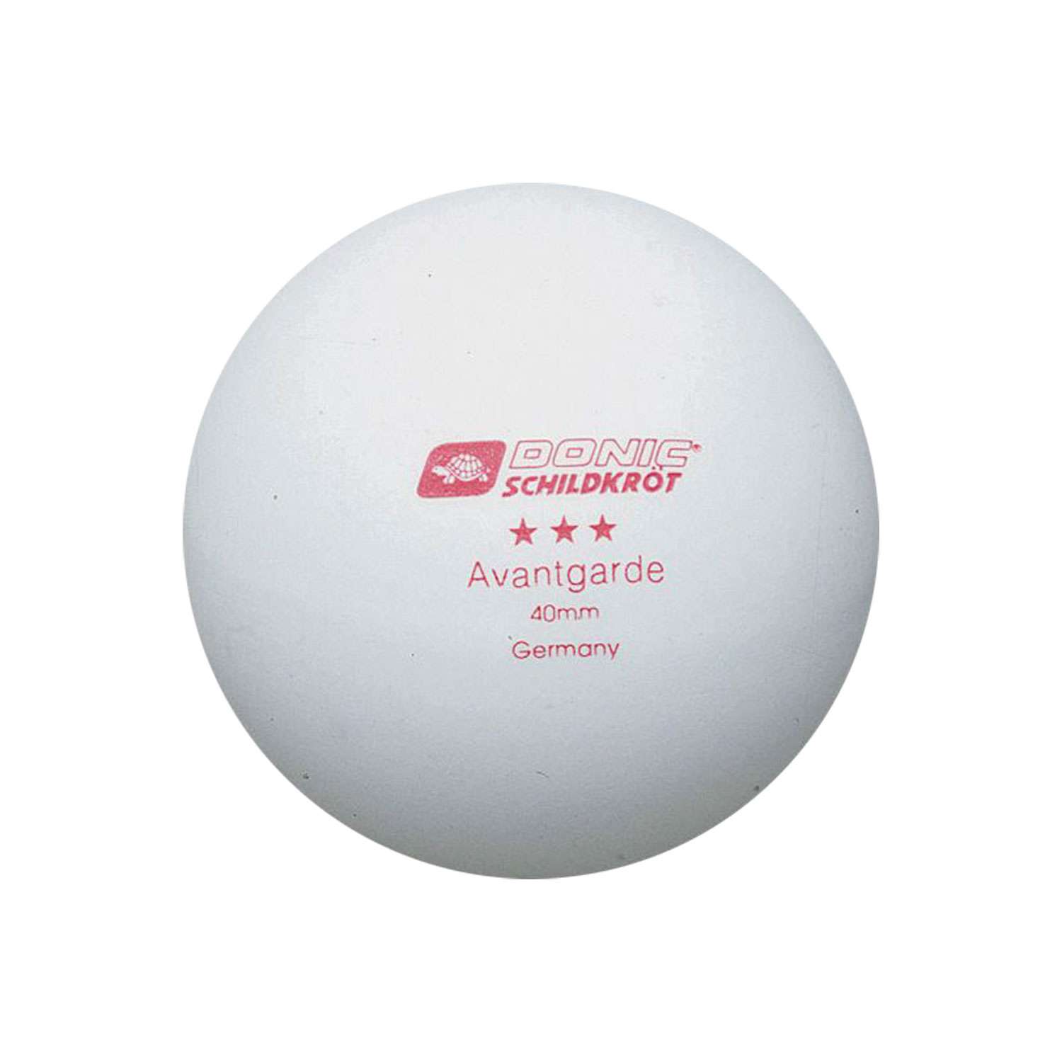 Мяч для настольного тенниса Donic AVANTGARDE 3 6 штук белый - фото 1