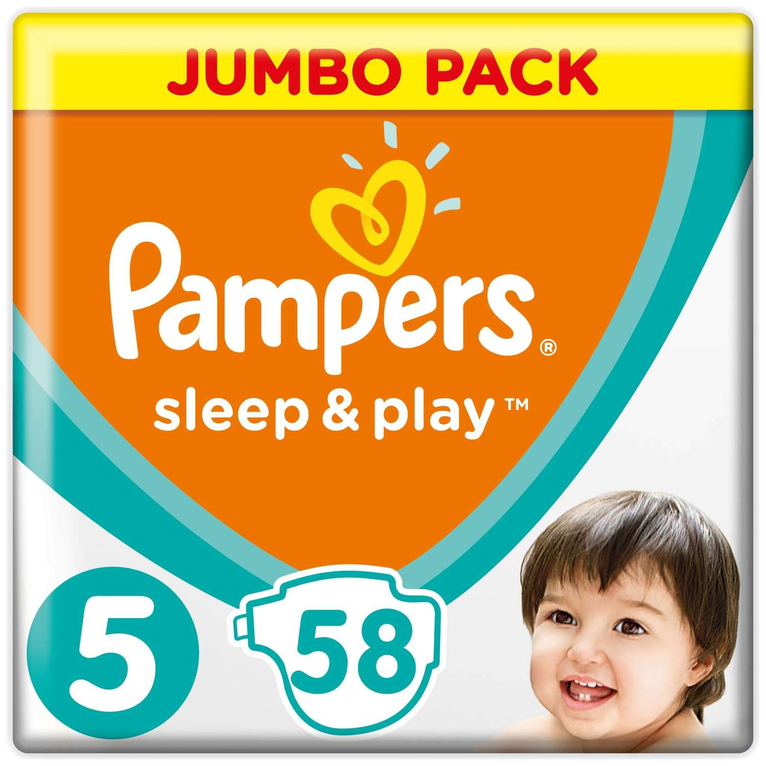 Подгузники Pampers Sleep and Play 5 11-16кг 58шт - фото 1