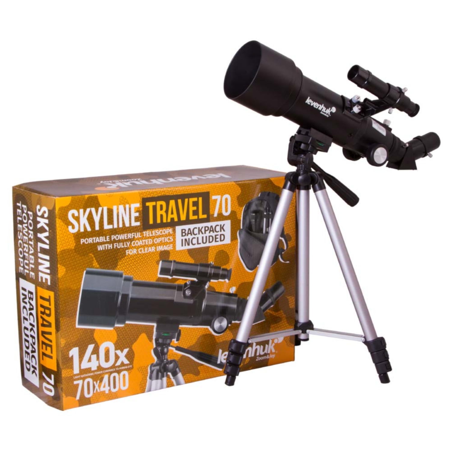 Телескоп Levenhuk Skyline Travel 70 - фото 8