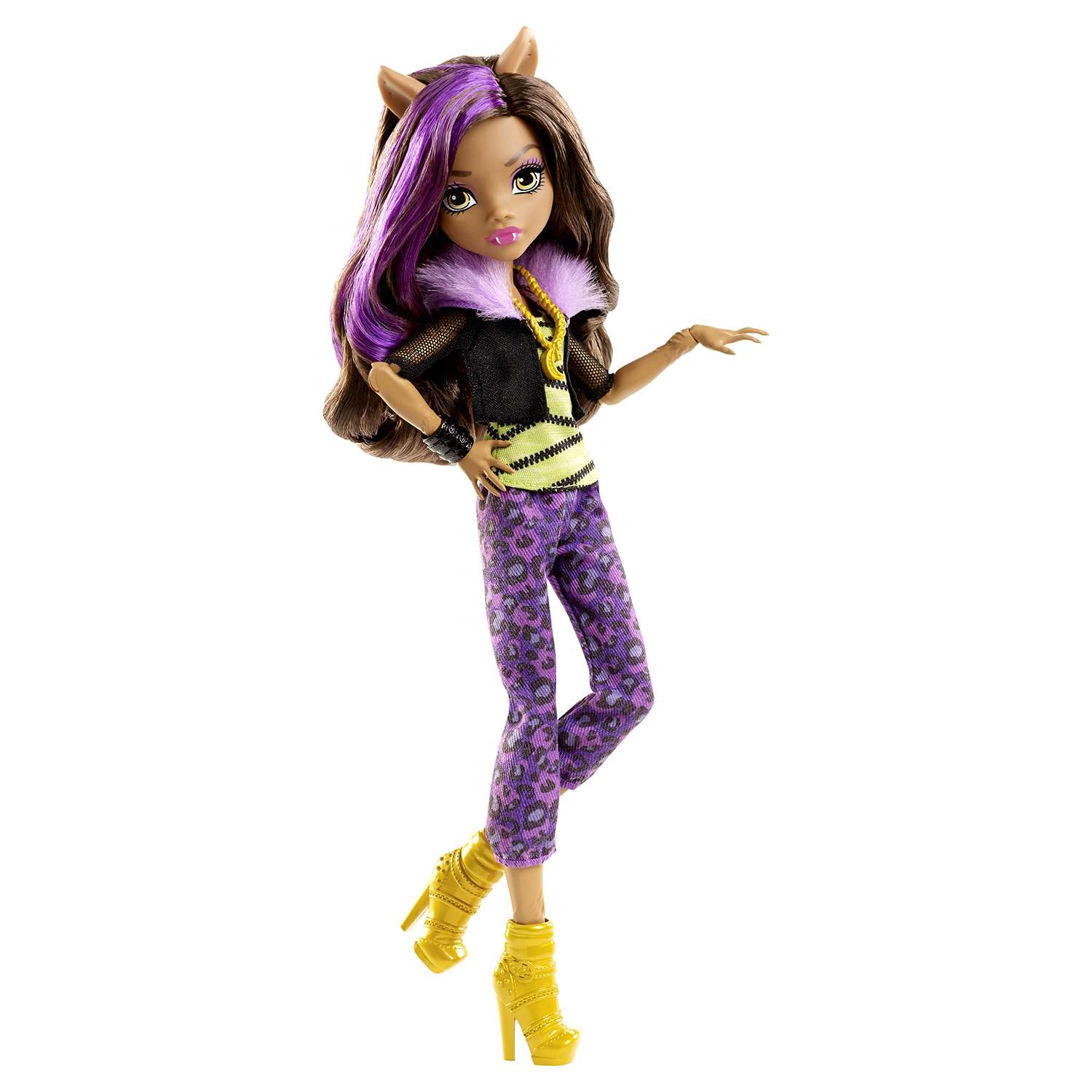 Кукла Monster High Monster High В модном наряде Клодин Вульф DVH23 DNW97 - фото 4